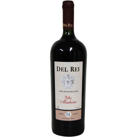 VINHO DE MESA TINTO SUAVE - VELHA MADEIRA 1 LITR
