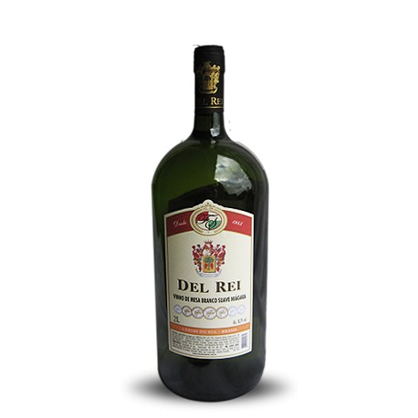 VINHO DE MESA BRANCO SUAVE - NIÁGARA - 2 LITROS