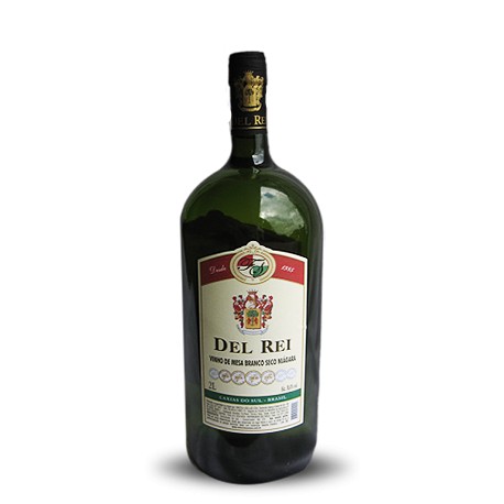 VINHO DE MESA BRANCO SECO - NIÁGARA - 2 LITROS