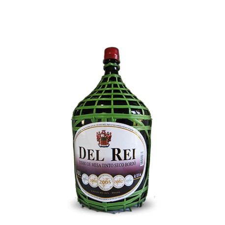 VINHO DE MESA TINTO SECO - BORDÔ 4,6 LITROS