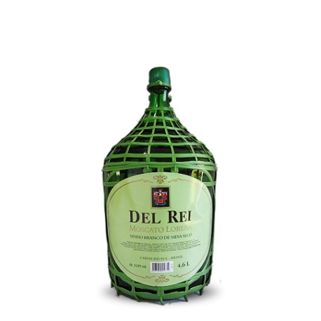 VINHO DE MESA BRANCO SECO - MOSCATO - 4,6 LITROS