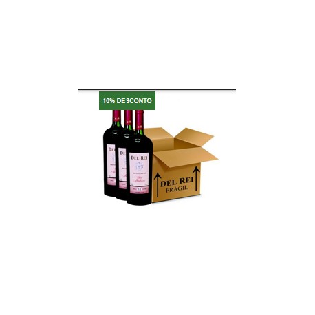 Vinho Del Rei Tinto Velha Madeira 1 Lt - Box