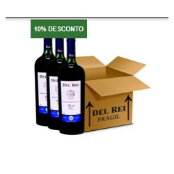 Vinho Del Rey Tinto Suave Bordo 1lt