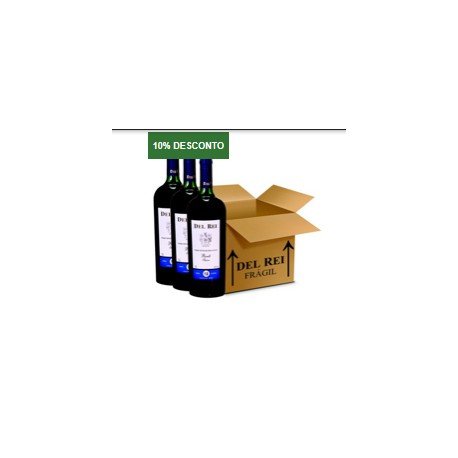 Vinho Del Rey Tinto Suave Bordo 1lt
